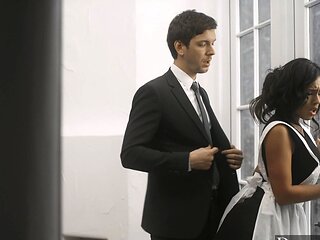 Markus Dupree fucked the maid with big tits Autumn Falls in doggy style