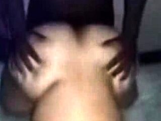 White slut loves his hard black cock cc