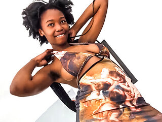 Big tits Ebony Teen Hairy Pussy Slammed Rough In Fake Modeling Casting