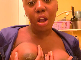 Female Rapper Small Tits Out (Solo)