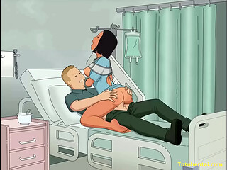 Bobby Hill clavando su verga a Connie la nena de los Souphanousinphone