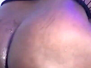 Big Ass Ebony Loves the Test of My Rod