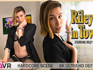 TRANSVR - Riley Ivy Comes to Town for Fun & Pleasure
