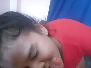 homemade amateur Asian girl blowjob