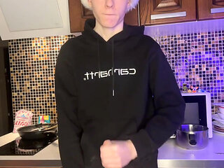 Imagining Stepbrother Seduction Causes Twink Massive Squirt