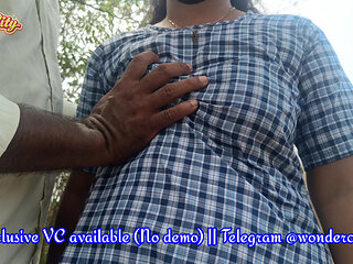 Tamil school girl forest side fucking