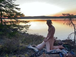 Outdoor Sex by the Water - Rosyskye