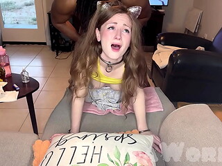 Innocent Young White Anal Slut Bunny Gets Her Asshole Gaped, Stuffed &amp_ Pounded by Lord Panda'_s BBC