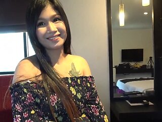 Asian Beauty Surprises With An Unexpected Creampie