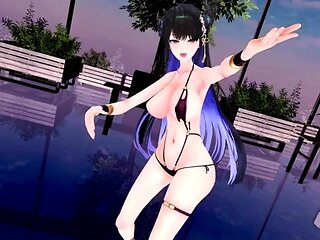 MMD Nerissa Ravencroft [Haniwa's Miniature Garden]
