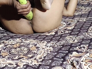 Payasi Hot bibi ko land or kaddu se chudai kiya