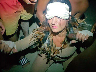 Fucked by a Herd in the Dark