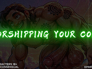 Hot Male Voice Worshipping Cock