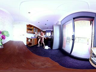 Daniela Davivoso gets banged in this VR scene