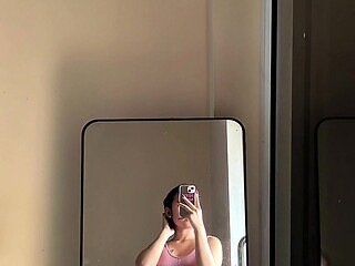Asian student gets her bush fucked and blazed in POV