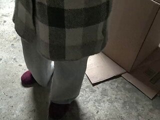 French Whore Lets Me Anal Fuck Her In An Abandoned Building