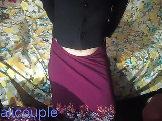 Nepali Couple Homemade Sex - BF Fingering & Creampie in Pussy - Desi Housewife Maja Aayo