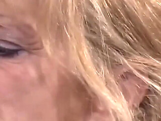 Mature Blonde and Brunette MILFs Devour Stud in Steamy Threesome