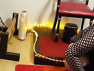 The Slave in the Leather Bondage Sack Part 2
