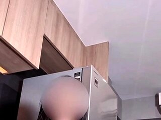 POV close up asian gf blowjob