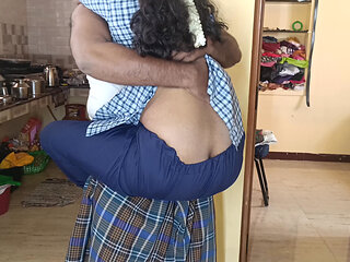 South Indian school student uniform viral video