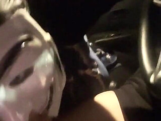 Lift and Suck Dick in Car