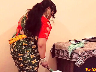 Indian Maid Doggy Style Fuck with Owner - Hot Desi Big Titties HD