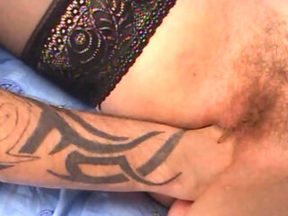 He Breaks Her Pussy with His Hand and Her Ass with His Cock