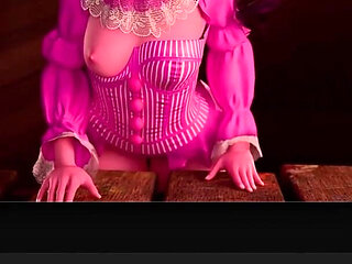 Bald Pussy Circus Baddie Shows You Her Degenerate Show by Fucking and Riding a Gooner Cock