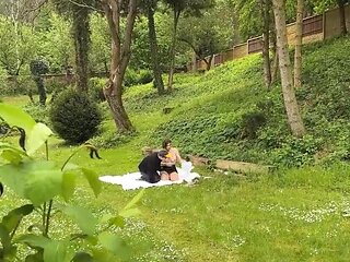 Cuckolding in the field with George Uhl and Maya Sun