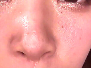 Saya Minami Masturbates You with Her Nose