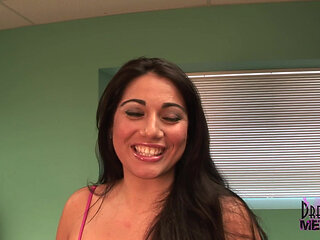 Thick Cutie Gets Naked First Time Ever on Camera