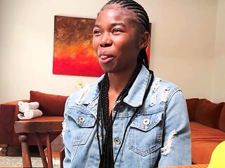 I knew this 18YO EBONY wanted LA bad