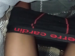 Sexy Masterbating Alone BBC in Bedroom