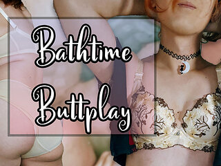 Trans Girl Gets All Her Holes Filled in the Shower and Has a Mindblowing Orgasm