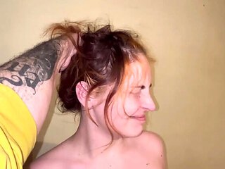 Elena917 Rough POV Slapping & Punching Compilation - BDSM Punishment HD