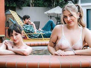 Attractive Lana Smalls's skinny smut