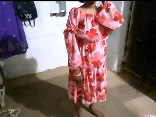 Indian Village Girlfriends Alone at Home Calling Boyfriend Having Sex