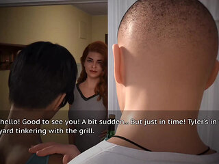 The Stepmother Gently Slipped Her Finger Into the Opening and Drew Out the Moisture, Finding a Sense of Pleasure