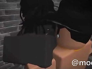 Follando a una chica en un callej&oacute_n oscuro