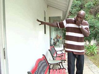 Two dirty MILFs have fun with a black monster cock