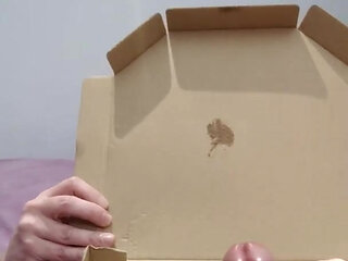 The girth - Thick cock - Big Pizza cumshot