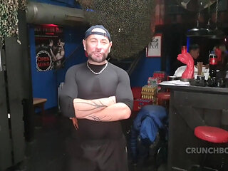 Luix fucked raw by Diego Brazil in locker room