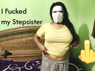 Real Stepsister and Stepbrother Having Real Sex , A Real Sex Video