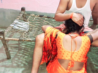 Indian Beautyful Muslim Aunty Fucked by Stepbrother