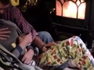 Daddy and His Boy's Webcam Fun