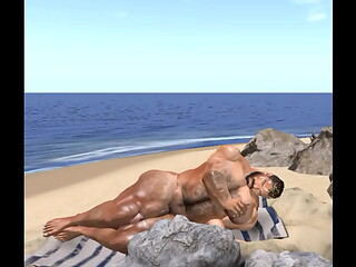 cam heyward on private clothing optional beach