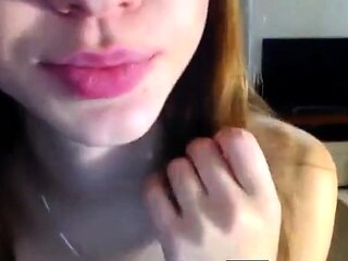 Elise Strips - Big Tits Babe Goes Naked for Softcore Vid