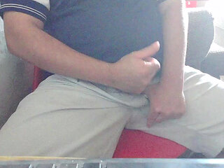 Me Masturbating in Front of the Webcam