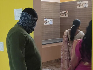 New Tenant Fucks the House Owner Landlord